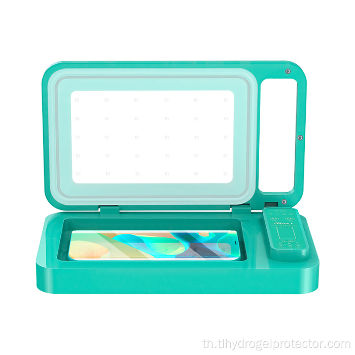 เครื่องบ่มแสง UV สำหรับฟิล์มแก้ว UV